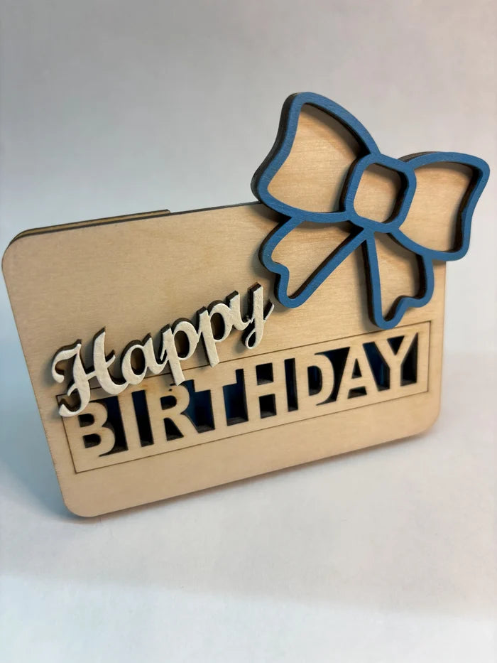 Birthday Gift Card Holder