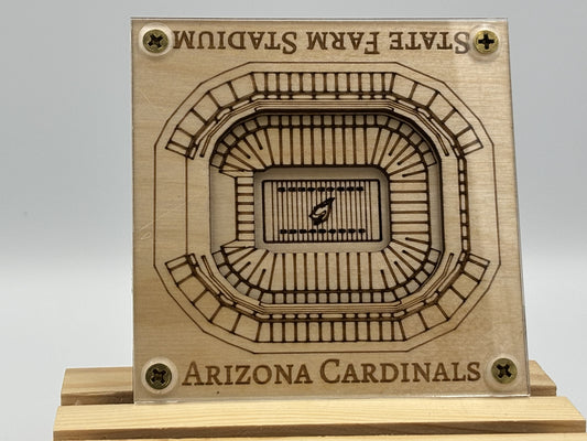 State Farm Stadium / Arizona Cardinals Coaster