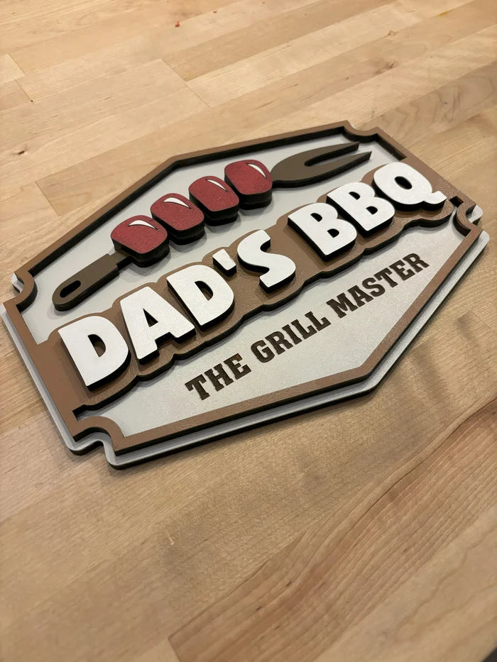 Dad's BBQ Plaque