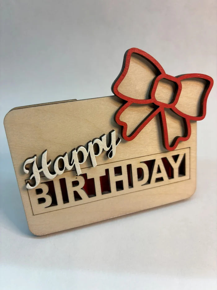 Birthday Gift Card Holder
