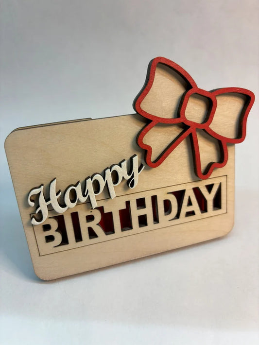 Birthday Gift Card Holder