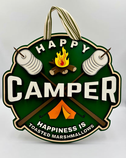 Happy Camper Sign