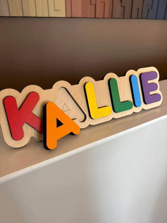 Rainbow Name Puzzle