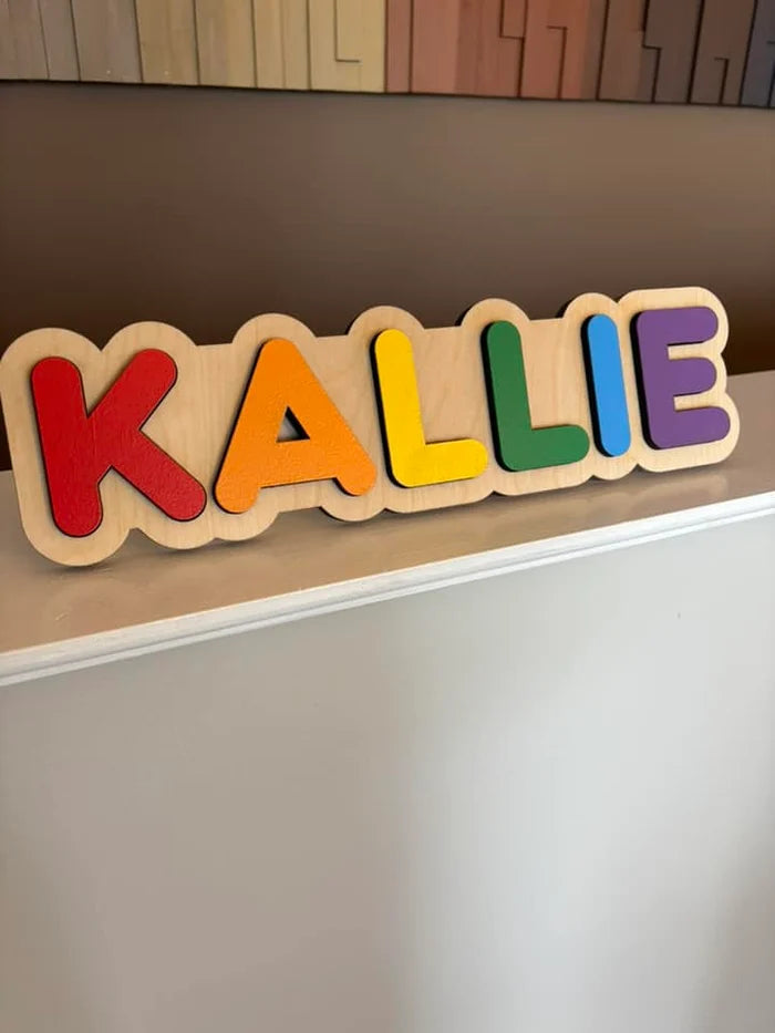 Rainbow Name Puzzle